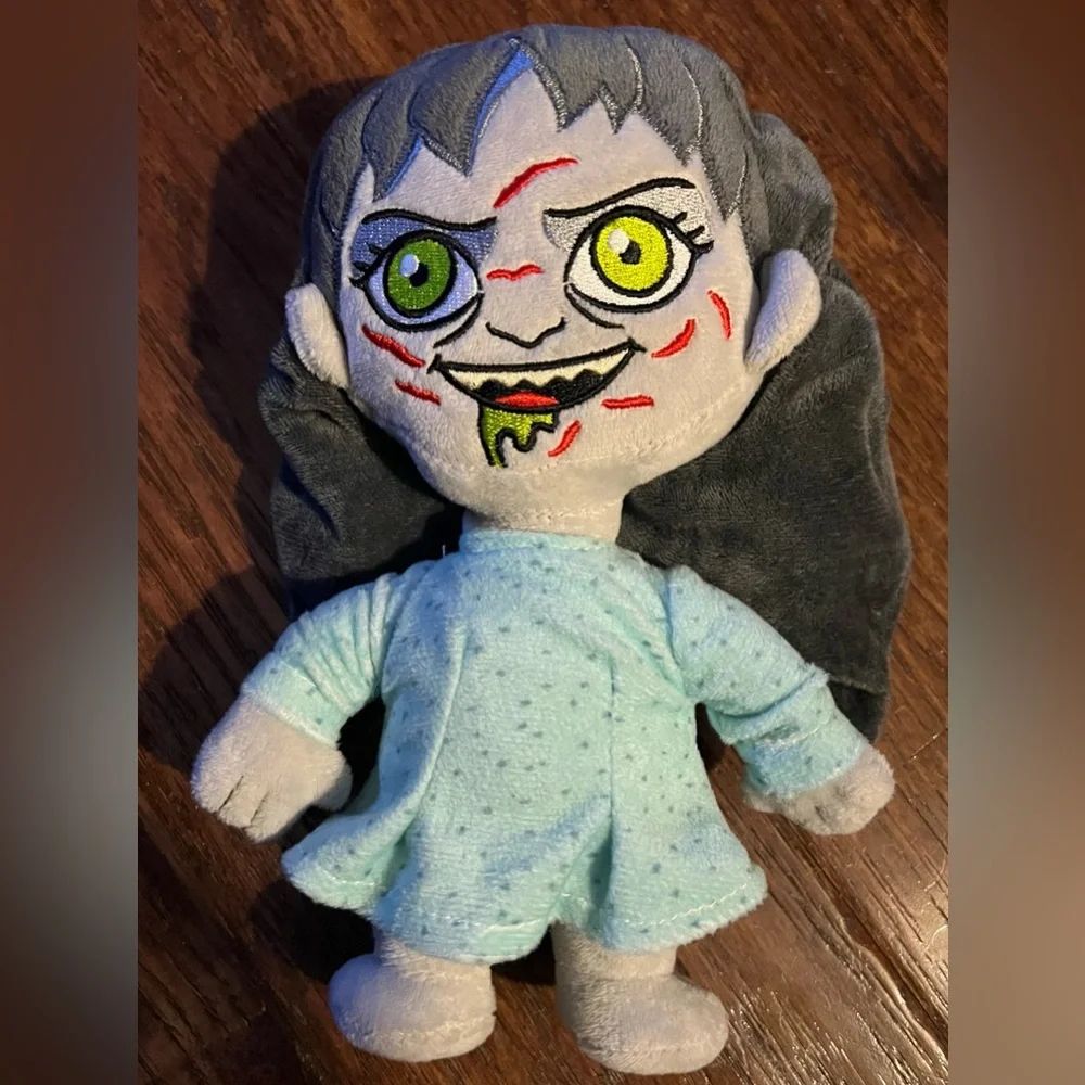 The Exorcist Horror 9” Plush Squeaky Dog Toy Warner Bros 2016‎ Movie 70s